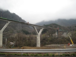 橋建設２